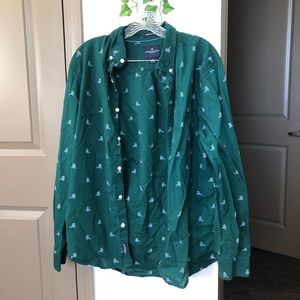 American Eagle Seriously Soft Button Up Shirt